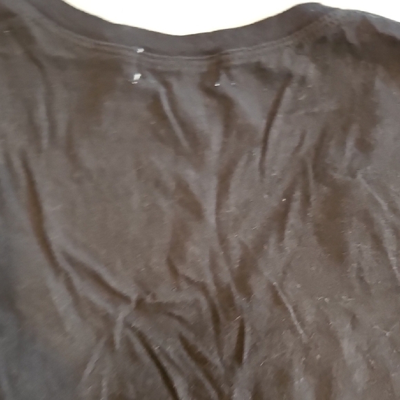 Guess Black Fitted Sparkly / Studded Tee - Picture 8 of 8